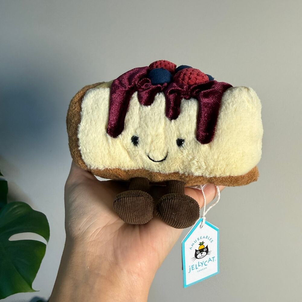 Jellycat NY FAO Schwartz Diner Exclusive Crember Cheesecake